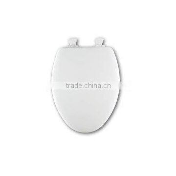 Duroplastic toilet seat with soft close