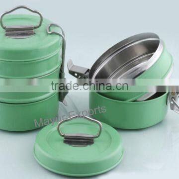 Stainless Steel Tiffin - Color (Powder Coating)