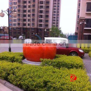 Large resin garden statues pumpkin