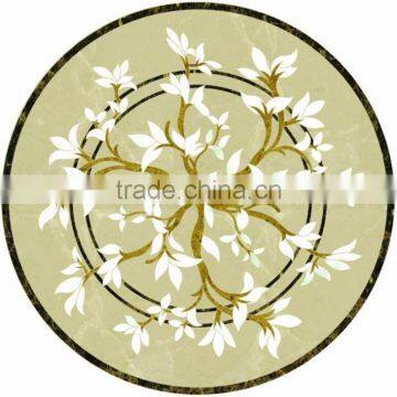 Luxury Classic Baroque Style Hand Inlay Marble Medallion Pattern for Villa Flooring BF12-03314b photo-3