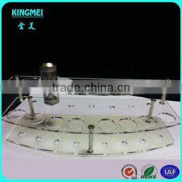 Custom Hot Sale Countertop Eye Black Acrylic Cosmetic Display,nail Polish Display Holder photo-4