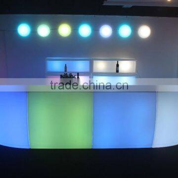 Plastic IR Remote Control Bar LED Illuminated Furniture