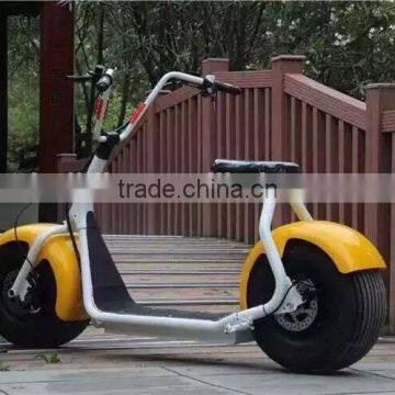 2017 Zhejiang factory electric bike 48V fat tire citycoco 6 with suspension&Disc brakes&LCD display