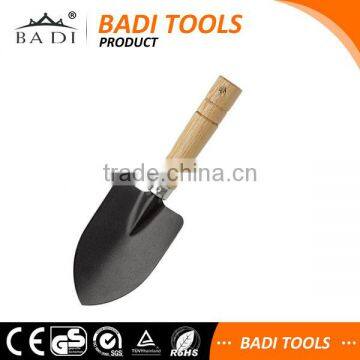 BD-033D wood handle mini kids steel garden shovel spade