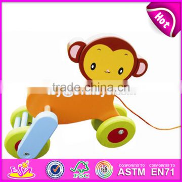 Wholesale toddlers educational toys mini wooden cars best sale kids mini wooden cars W04A057