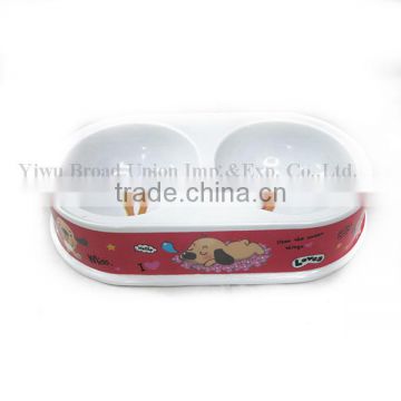 Plastic Dog Food Bowl