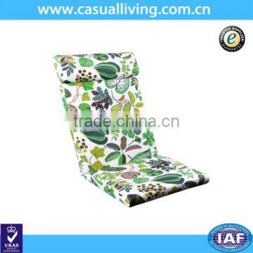 Newest Design Green Outdoor Chairs Foam Fabric Seat Cushions