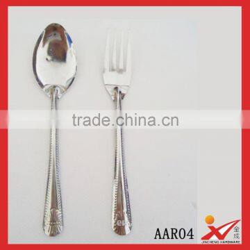 good quality stainless steel spoon and fork set coffee /tea spoon
