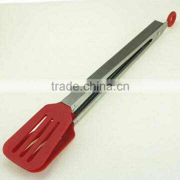 35023 Good Quality Nylon Kitchen Tongs BBQ Cooking Food Salad Tongs photo-2