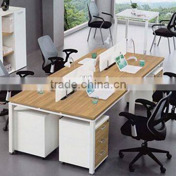 2014 newest style modern office workstation for 4 people