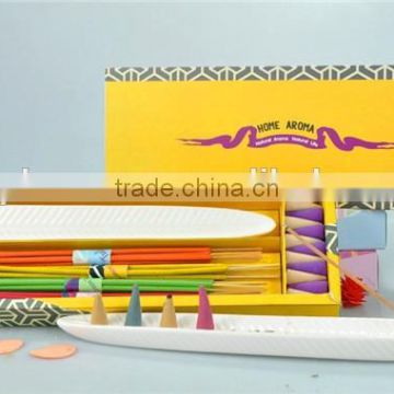 wholesale chinese stick incense with ceramic holder