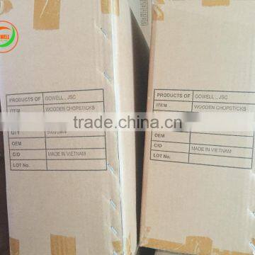 Hot Sales 2017 - Disposable Wooden Chopsticks 203.x4.3mm; 203x4.5mm; 203x4.8mm for Japan and Korea Market photo-6