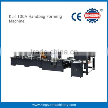 China high quality paper bag gluing making machine