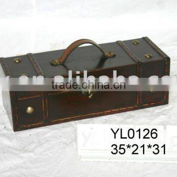 WOODEN suitcase