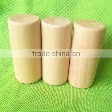 Factory Cost Wooden Cylinder for Little Bottle/wooden Box Tube for Body Oil photo-2