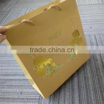 2016 china factory cheap high quality paper bags with your own logo