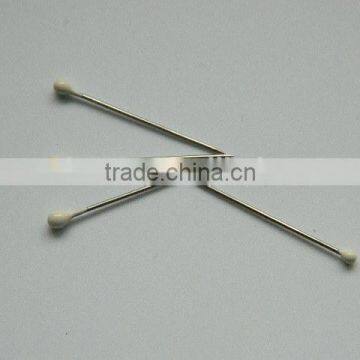 copper white head pin no nickel , metal shirt package, metal pin