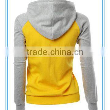 Long Sleeve Two Colors Ladies Fashion Hoodie