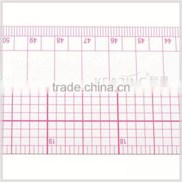 Kearing Brand 1.2mm Thick Sandwich Printing PVC Flexible 24" Garment Ruler for Fashion Design Pattern Making #8097 photo-6