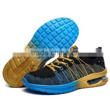 2015 Fashion Girl Running Shoe Sport for Female, Good Quality Fly Fabric Running Shoe for Men, Male Sport Shoes Running Jogging photo-4