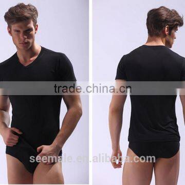 High Quality 100% Cotton Tee Shirt Custom photo-5