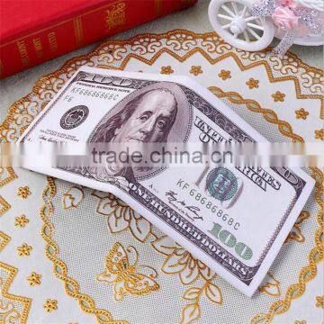 2017 New arrival high quality novelty dollar shaped fashion men wallet