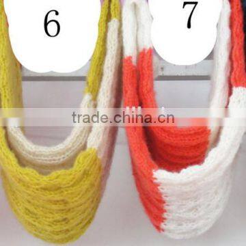 Fashion New Knitted Acrylic Infinite Wrap Scarf photo-6