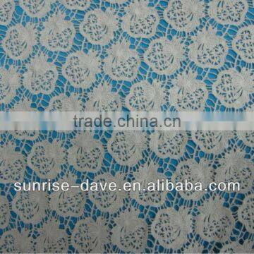 wholesale cotton crochet twill fabric strawberry pattern