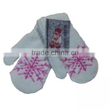 Knit Cheap Kids Mittens Funny Cute Colored Magic Children Gloves Wholesale photo-2