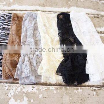 2015 Newest Colorful Baby Clothes Soft Lace Warm Leggings Wholesale Baby Leggings photo-3