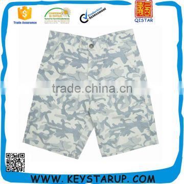 White Camo New Trend Popular Cargo Shorts