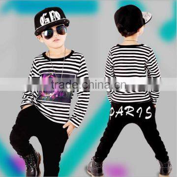 Fashion Casual 3d Printing Diamond or Words Cotton Kids Hoodies and Sports Clothes Sets photo-2