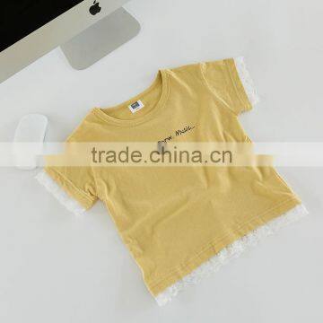 S17100A 2017 New Brand Kid Tops Cute Kids T Shirt photo-5