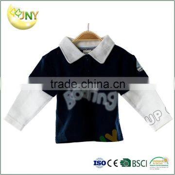 Black Polo Boys Kids T-Shirts Design Custom Printing