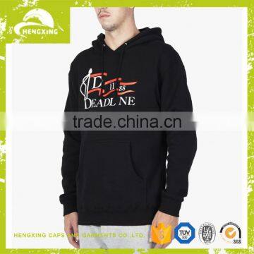 Hip Hop Fashion Black Oem High Quality Snowboard Hoodies photo-3
