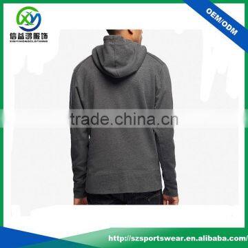 OEM Service High Quality Custom Mens Black Color 100% Blank Polyester Hoodie Oversized Hoodie photo-2