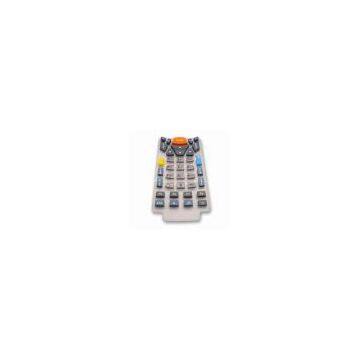 Silicone Conductive Rubber Keypad with Color Keys and Printing