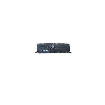 Double SD GPS Mobile CIF DVR Recorder 4 Channel With H.264 Main Profile