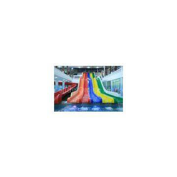 Awesome Commercial Indoor Water Park Fiberglass Water Slides for Men / Kids