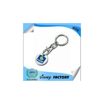 Custom Keyring , Glass Metal Keychain, Key Chain Holder
