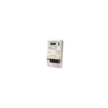 Three Phase Four Wire Electricity Prepayment Meter / Smart Electric Meters 50Hz or 60Hz