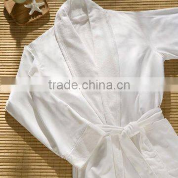 Luxury double layer microfiber bath robe