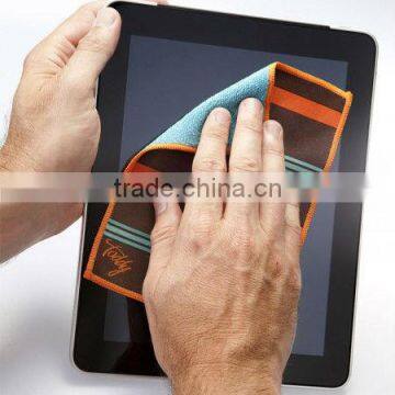 Microfibr printed ipad cleaning cloth