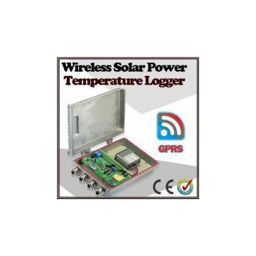 Wireless Solar Power Temperature Logger