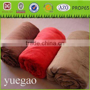 100%polyester sherpa&micro plush mink fleece blanket!!!