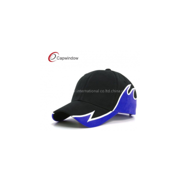 Double Side Flame Fitted Baseball Hats Constructed with Heavy Brushed Cotton