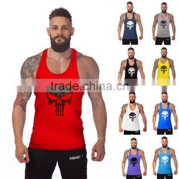 The Punisher Men Bodybuilding Tank Top Gym