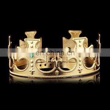 Plastic custom king crown FGFE-0105