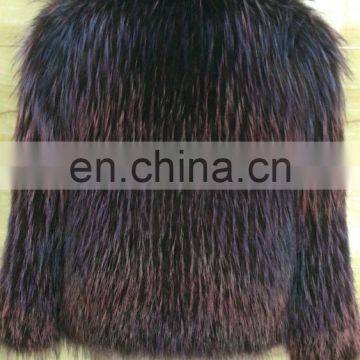 Best-selling Fashion Genuine Knitting Fox Fur Jacket Winter for Women Tops photo-2