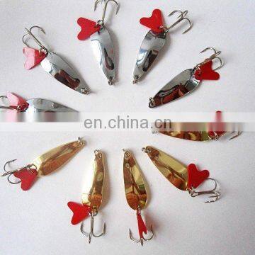 Fishing Spoon Lure with Treble Hook